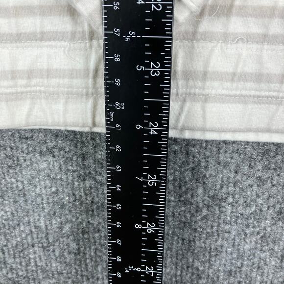 GapFit Jacket Womens Size L White Striped Full Zip Active Lightweight Stretch - Picture 4 of 7